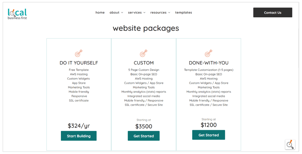 coste del diseño de sitio web